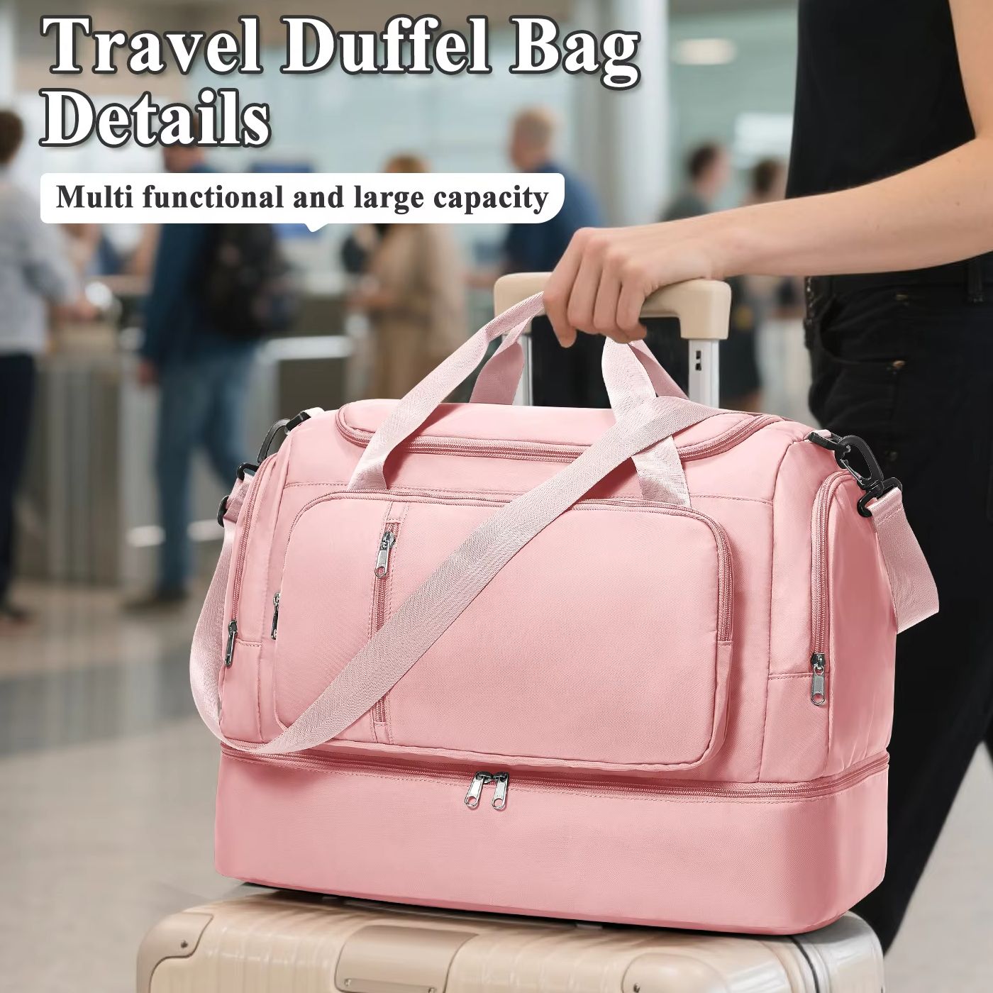 Sports Equipment Storage - Travel Bag for Women - Waterproof