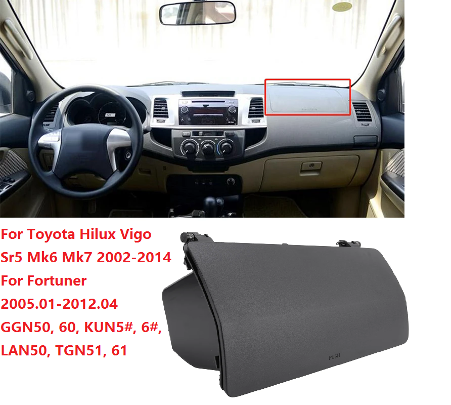Sports Equipment Organizer Garage - Car Upper Dashboard Glove Box 55042-0K020