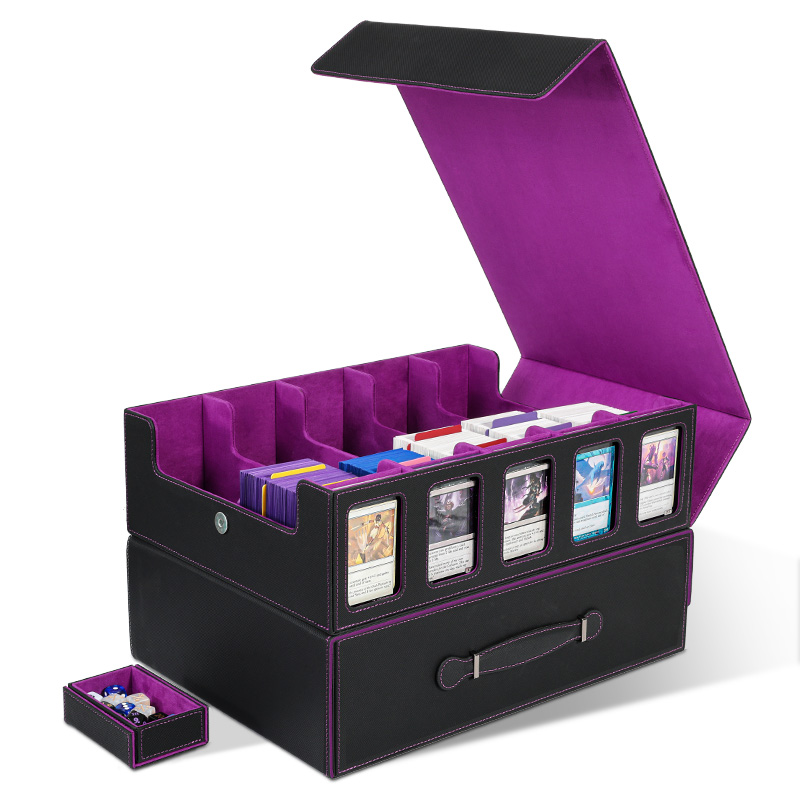 Sports Equipment Storage - Trading Card Storage Box 5-Row with