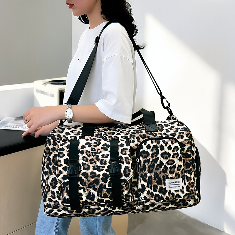 Fashionable Leopard Print Spor – обзор и цена Sports Equipment Storage