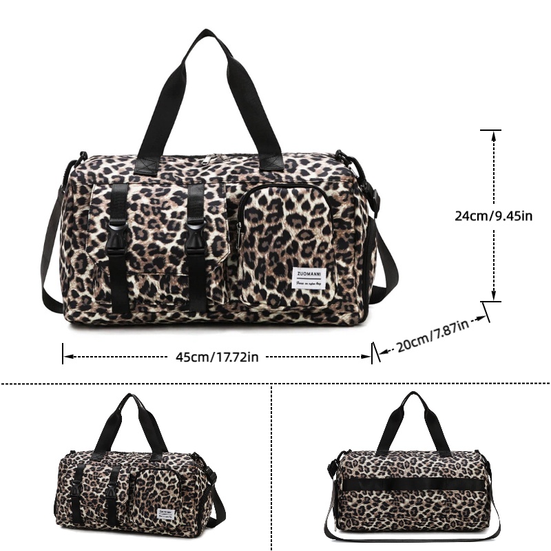 Fashionable Leopard Print Spor – обзор и цена Sports Equipment Storage