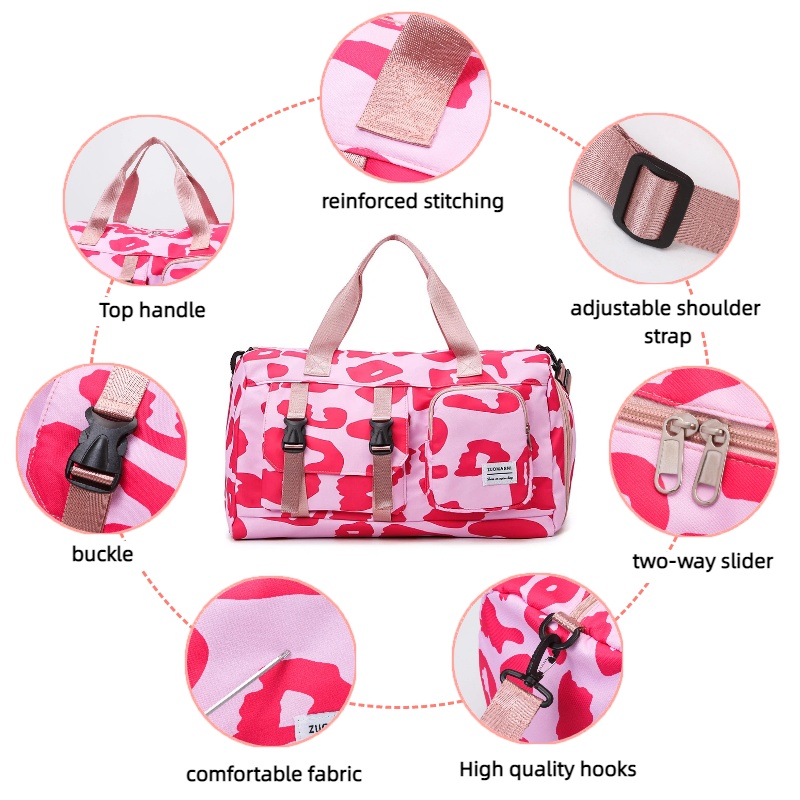 Fashionable Leopard Print Spor – обзор и цена Sports Equipment Storage