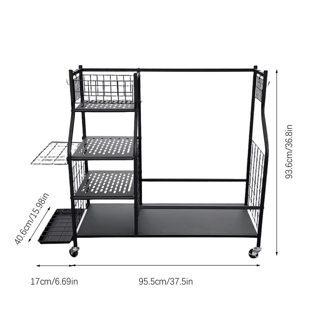 Golf Bag Storage Garage Organi – обзор и цена Sports Equipment Rack