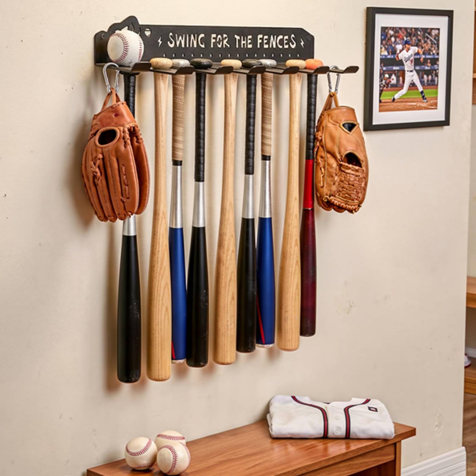 8 Hook Sports Equipment Rack H – обзор и цена Sports Equipment Rack