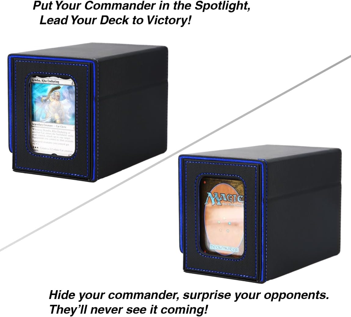 Trading Card Deck Case Leather – обзор и цена Sports Equipment Storage