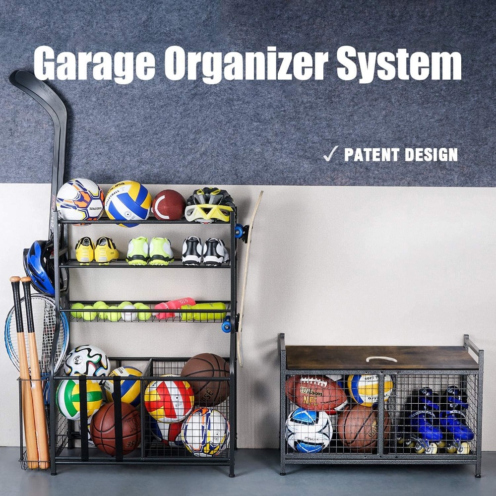 Rolling Ball Storage Cart, Spo – обзор и цена Sports Equipment Storage