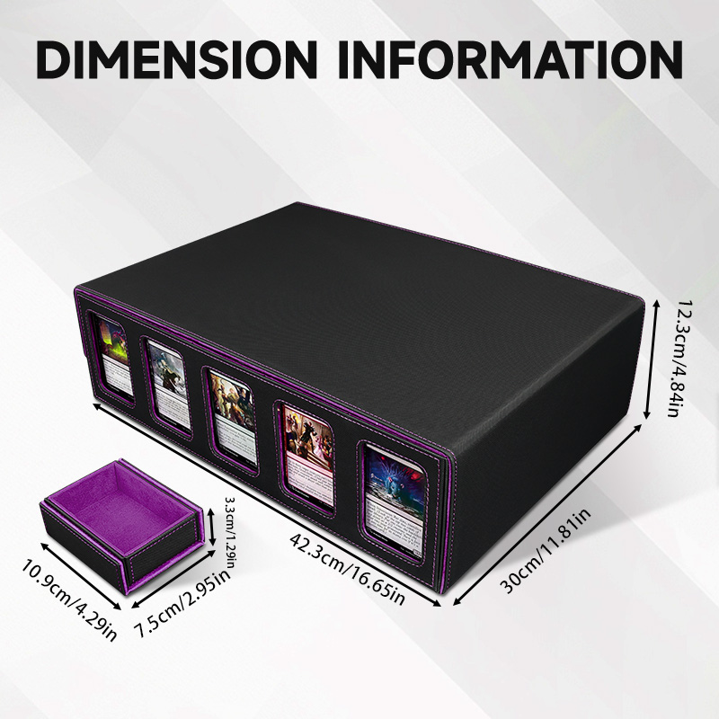Trading Card Storage Box 5-Row – обзор и цена Sports Equipment Storage