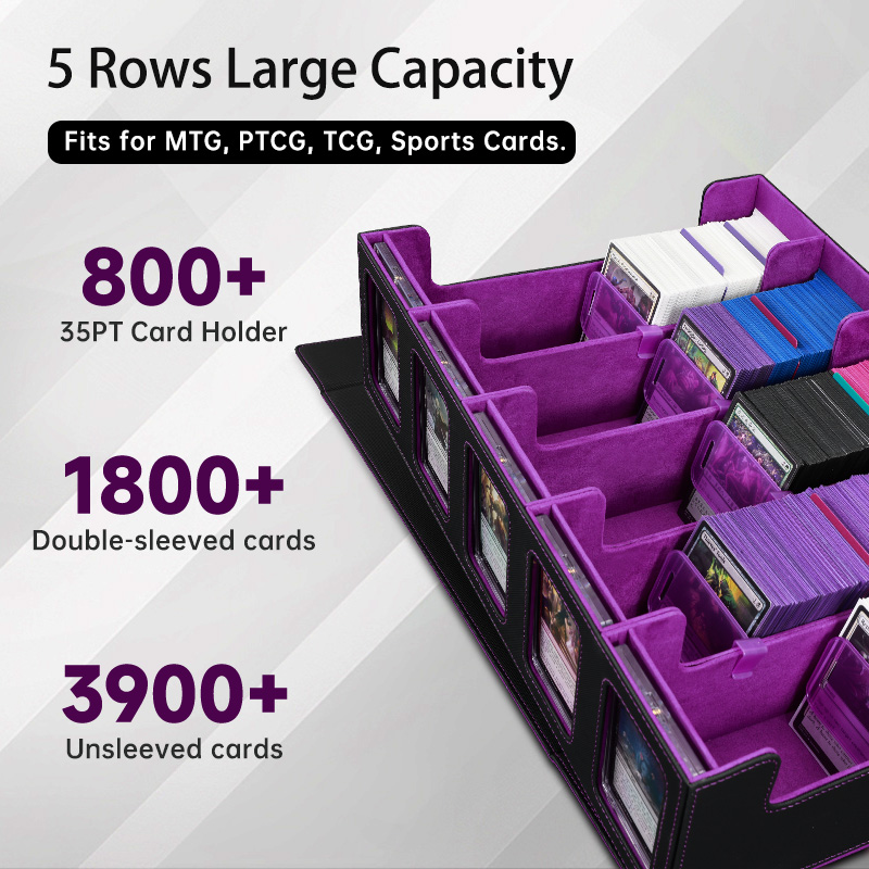 Trading Card Storage Box 5-Row – обзор и цена Sports Equipment Storage