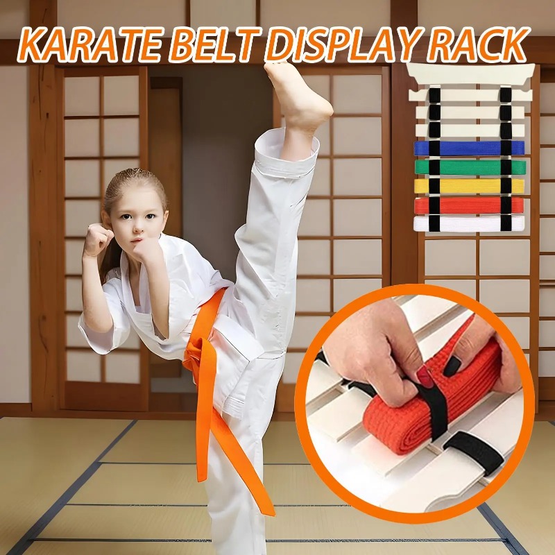 Martial Arts Belt Display Kara – обзор и цена Sports Equipment Rack
