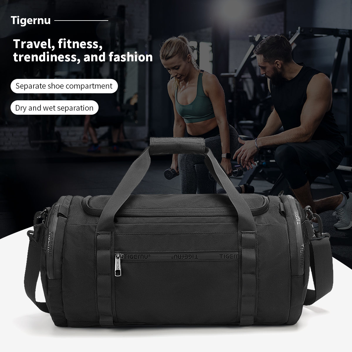 Tigernu Sports Bags Men Gym Ba – обзор и цена Sports Equipment Storage