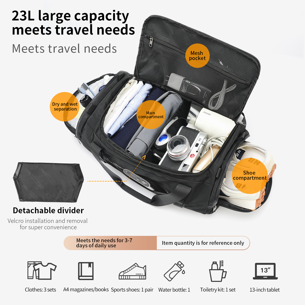Tigernu Sports Bags Men Gym Ba – обзор и цена Sports Equipment Storage